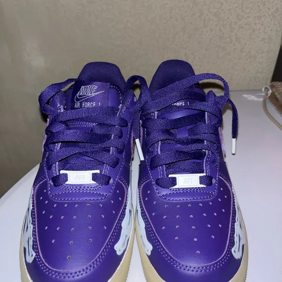 AIR FORCE 1 LOW 'PURPLE SKELETON'
