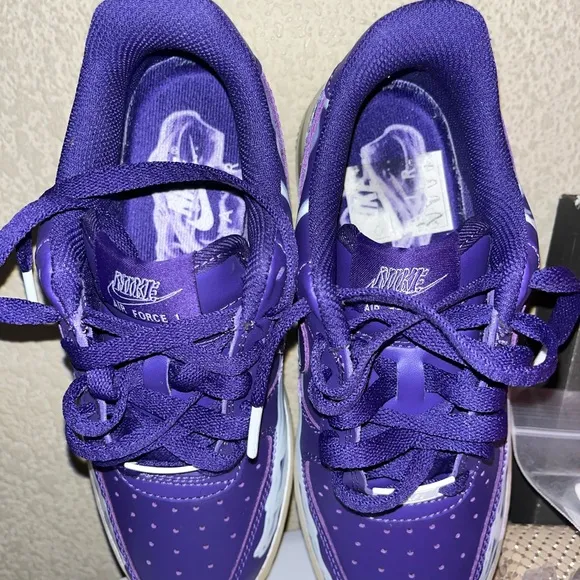 AIR FORCE 1 LOW 'PURPLE SKELETON'