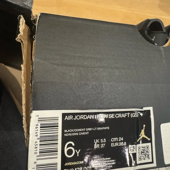 Air Jordan 1 Low SE Craft (GS)