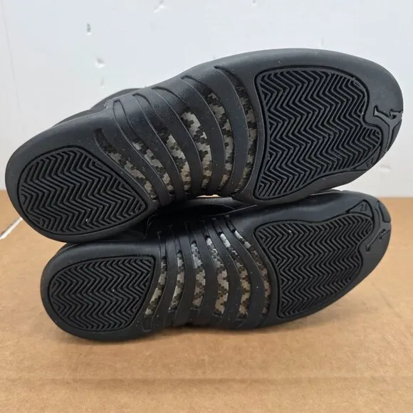Air Jordan 12 Retro Winterized Triple Black Size 8.5 BQ6851-001 Men’s Shoes Rare