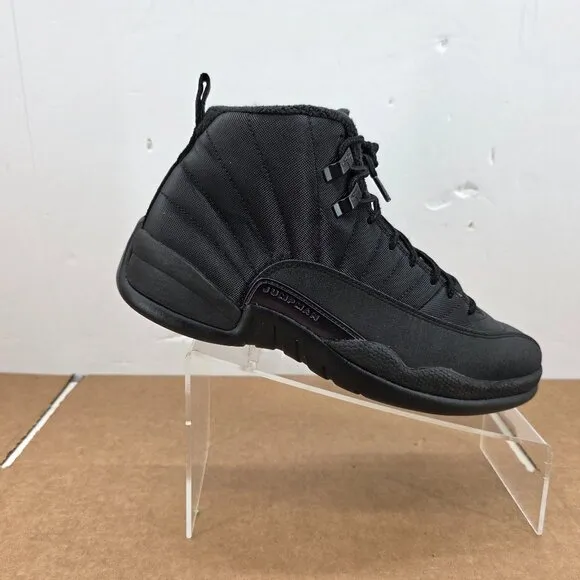 Air Jordan 12 Retro Winterized Triple Black Size 8.5 BQ6851-001 Men’s Shoes Rare