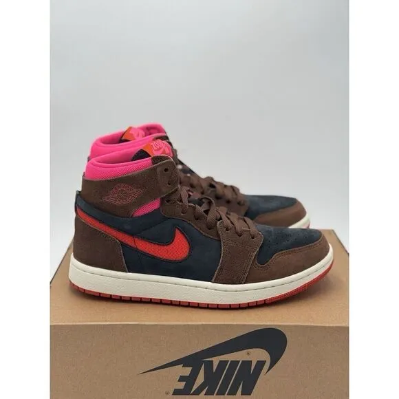 Air Jordan 1 Zoom CMFT 2 Women’s Shoes Size 8.5 DV1305-206 Cacao Wow New