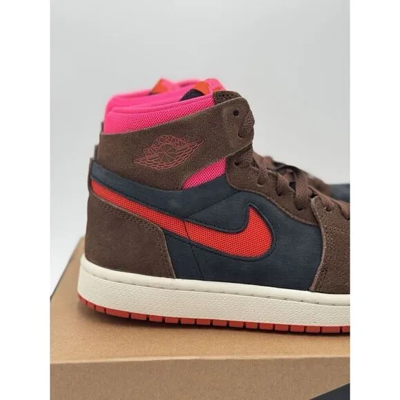 Air Jordan 1 Zoom CMFT 2 Women’s Shoes Size 8.5 DV1305-206 Cacao Wow New