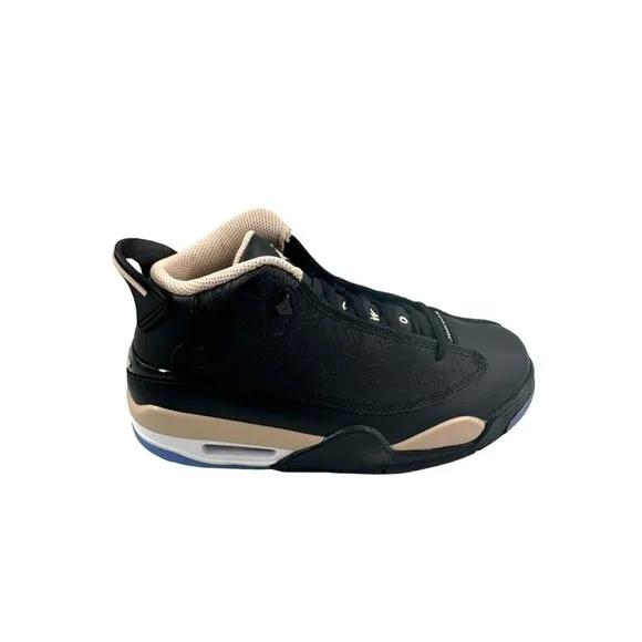 Air Jordan Dub Zero GS Youth Women Shoes Black/Fossil Stone White DV1360 Sz 5.5Y