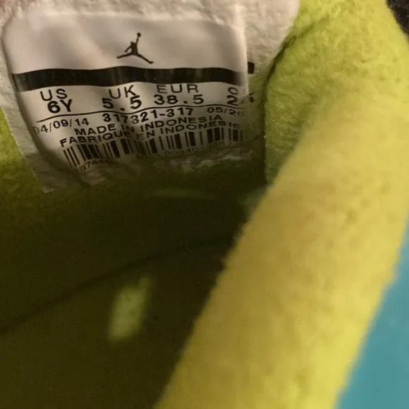 Air Jordan Spiz'Ike Gs 'Dusty Cactus 317321-317 Size 6Y