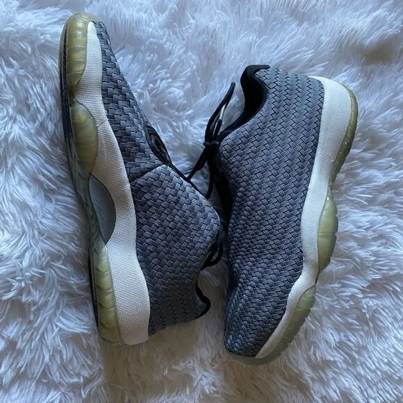 Air Jordan Future Low BG Cool Grey Retro Shoes Sneakers &amp; Box Sz 5Y Womens Sz 6