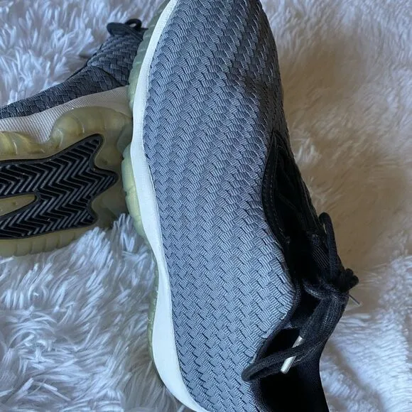 Air Jordan Future Low BG Cool Grey Retro Shoes Sneakers &amp; Box Sz 5Y Womens Sz 6