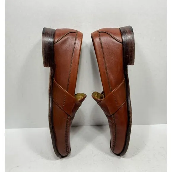 Alden Cape Cod Collection Loafers Men’s Size 9.5 D H495 Shoes Brown Leather