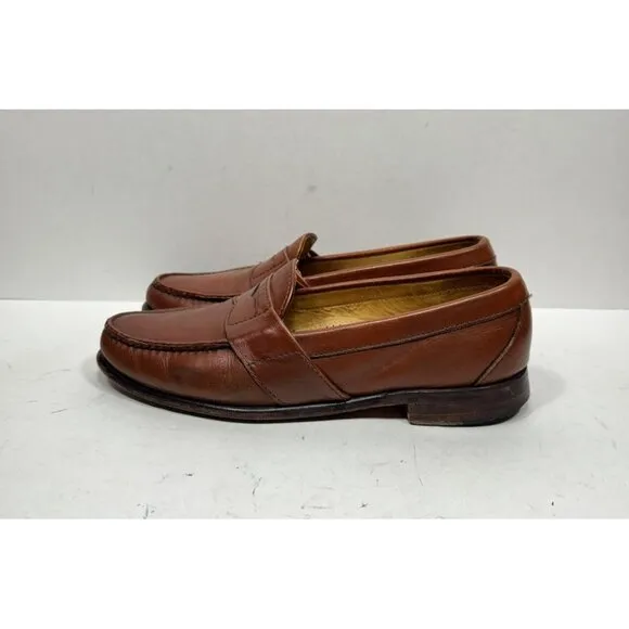 Alden Cape Cod Collection Loafers Men’s Size 9.5 D H495 Shoes Brown Leather