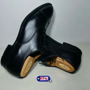 ALDEN 907 Men’s Straight Tip Balmoral Black Calfskin Shoes Size 10AAAA/AA