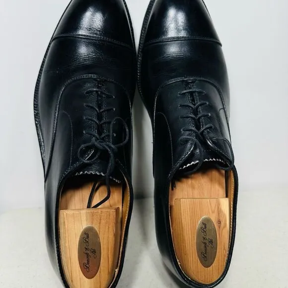 ALDEN 907 Men’s Straight Tip Balmoral Black Calfskin Shoes Size 10AAAA/AA