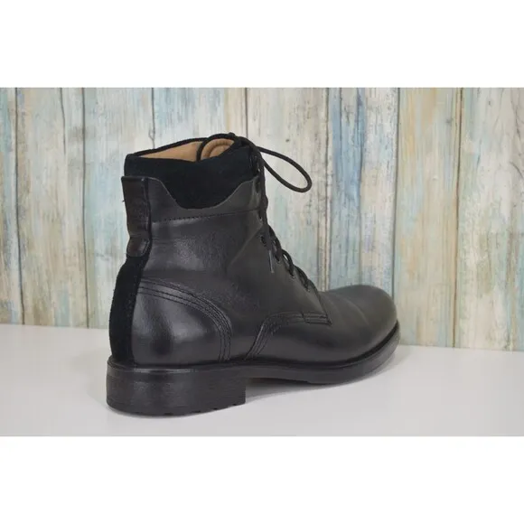 Aldo Men's Black Lace Up Combat Boots Size 9