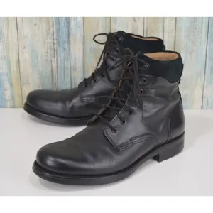 Aldo Men's Black Lace Up Combat Boots Size 9