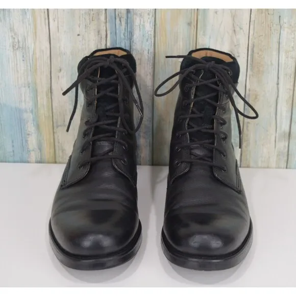 Aldo Men's Black Lace Up Combat Boots Size 9