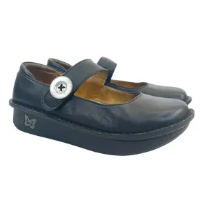 Alegria Women’s Paloma Black Mary Jane Clog Shoes