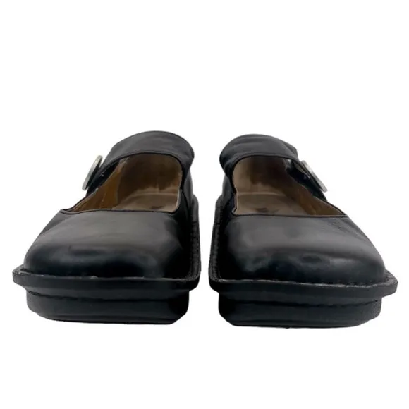 Alegria Women’s Paloma Black Mary Jane Clog Shoes