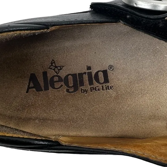 Alegria Women’s Paloma Black Mary Jane Clog Shoes