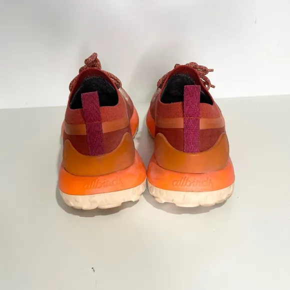 Allbirds Men's Trail Runner SWT Running Shoes Red Orange 10.5