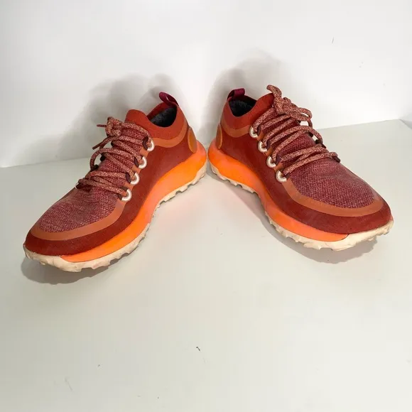Allbirds Men's Trail Runner SWT Running Shoes Red Orange 10.5