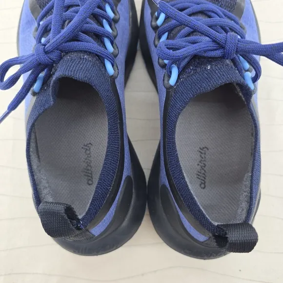 Allbirds Mens Trail Runners SWT Blue Black Sneakers Shoes Size 8.5