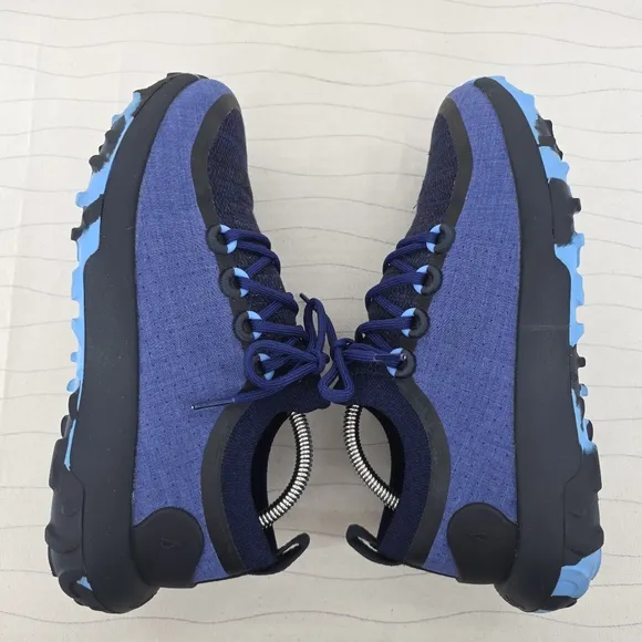 Allbirds Mens Trail Runners SWT Blue Black Sneakers Shoes Size 8.5