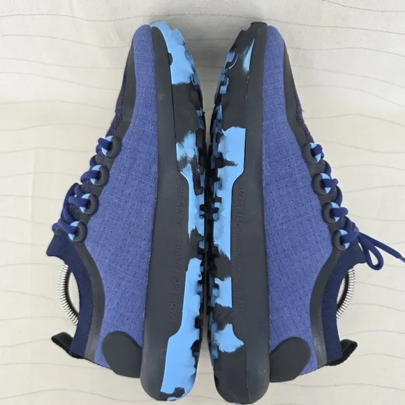 Allbirds Mens Trail Runners SWT Blue Black Sneakers Shoes Size 8.5