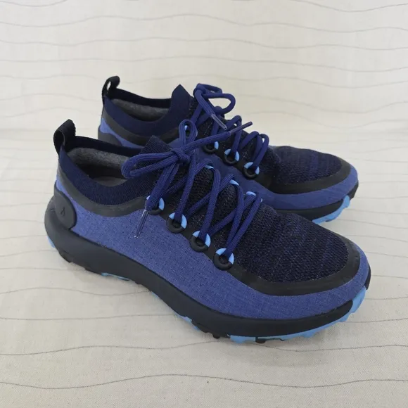 Allbirds Mens Trail Runners SWT Blue Black Sneakers Shoes Size 8.5