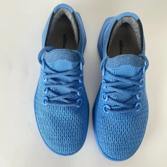 Allbirds tree dasher running shoes azure blue 9 NEW