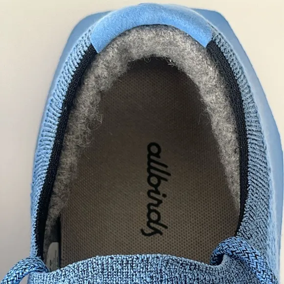 Allbirds tree dasher running shoes azure blue 9 NEW