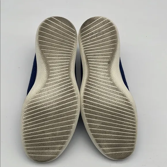 Allbirds Tree Runners Blue Wool Men's Blue Casual Lace Up Shoes Size 12 BLEMISH