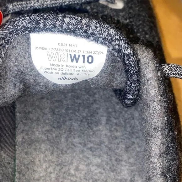 ALLBIRDS Wool Runners Women’s Shoes in Dark Heather Grey