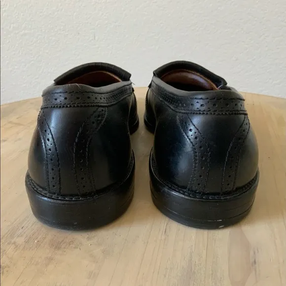 Allen Edmonds Black Kilti Tassel Loafer, Sz 10 D