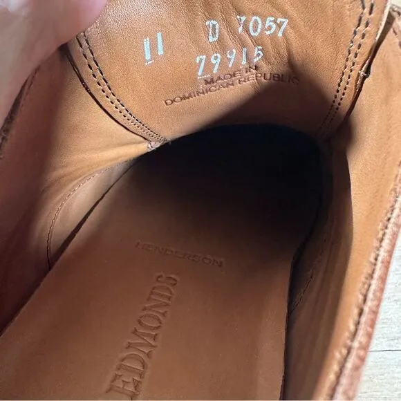Allen Edmonds Henderson Derby Shoes Men’s Size 11