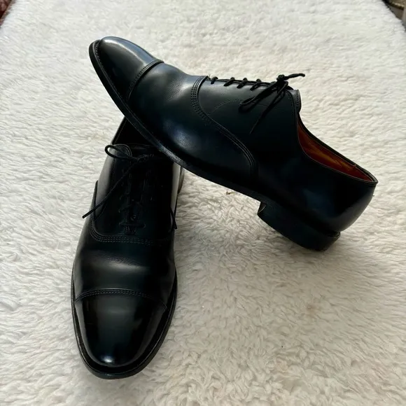 Allen Edmonds Park Avenue Black Leather Men’s Shoes size 11 A