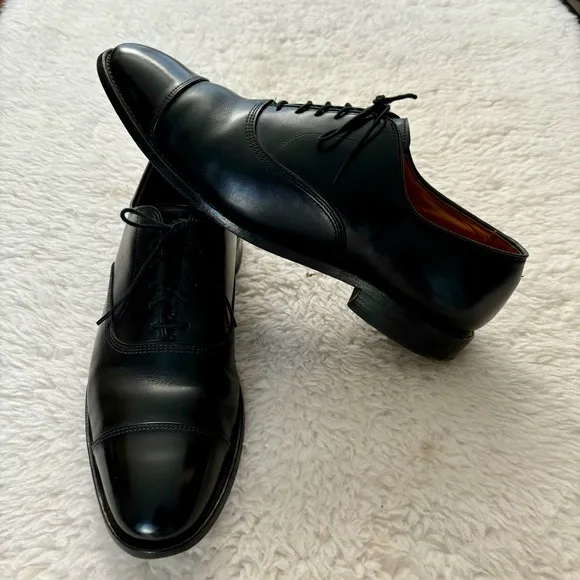 Allen Edmonds Park Avenue Black Leather Men’s Shoes size 11 A