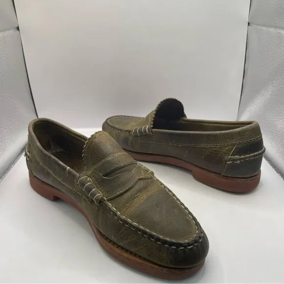 Allen Edmonds Sedona Brown Leather Mens Penny Loafers Pennyloafers Men’s 7.5D