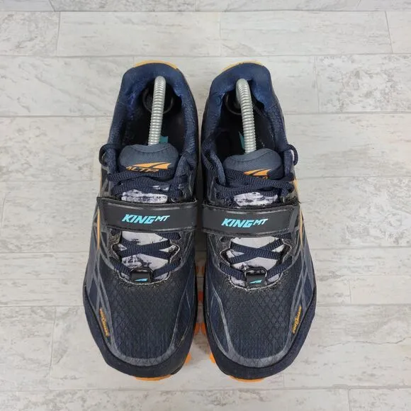 Altra KING MT 1.5 Trail Running Shoes Mens Size 8  Navy Blue Vibram AFM1852G-8