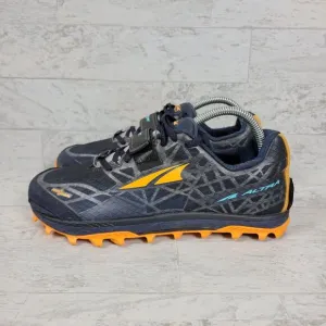Altra KING MT 1.5 Trail Running Shoes Mens Size 8  Navy Blue Vibram AFM1852G-8