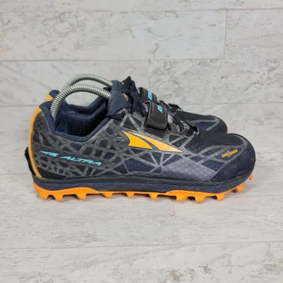 Altra KING MT 1.5 Trail Running Shoes Mens Size 8  Navy Blue Vibram AFM1852G-8