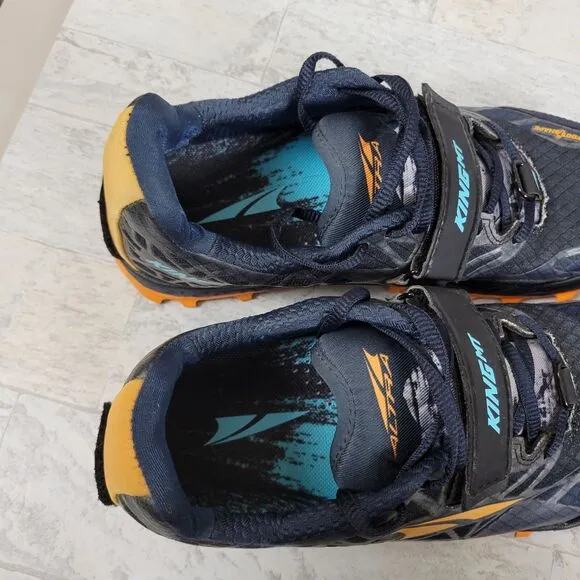 Altra KING MT 1.5 Trail Running Shoes Mens Size 8  Navy Blue Vibram AFM1852G-8