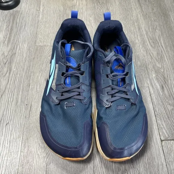 Altra Lone Peak 7 Men's Size 13 Trail Running Shoes Blue