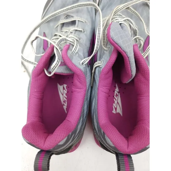Altra Superior 2.0 Pink Berry Gray Trail Running Shoes A2652-1 Women's Size 10