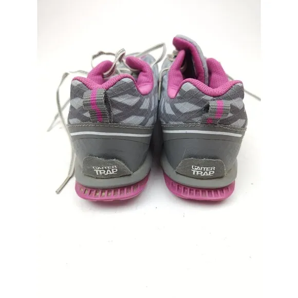 Altra Superior 2.0 Pink Berry Gray Trail Running Shoes A2652-1 Women's Size 10