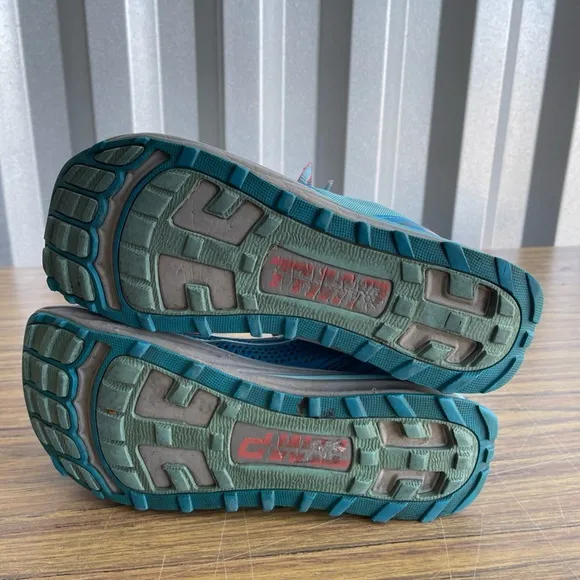 Altra Teal and Gray Trail Shoes
