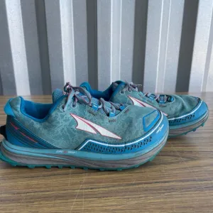 Altra Teal and Gray Trail Shoes