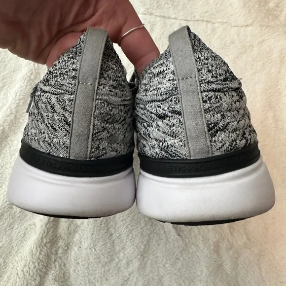 APL heathered gray techloom wave shoes