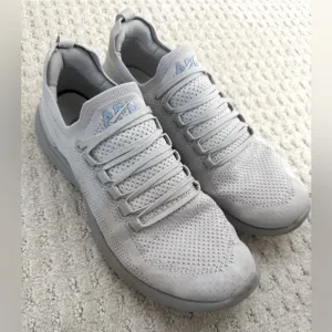 APL Men's TechLoom Breeze Plaster Ice Blue Grey Athletic Shoes size 10