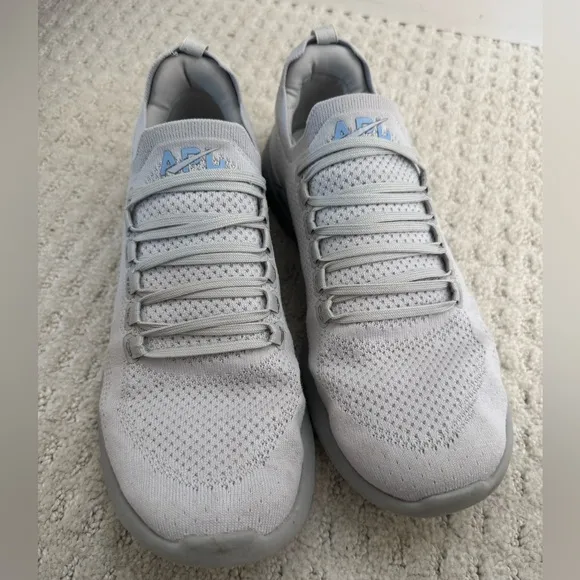 APL Men's TechLoom Breeze Plaster Ice Blue Grey Athletic Shoes size 10