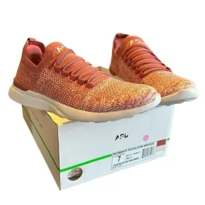 APL TechLoom Breeze Cedar Bleached Pink Ombre Running Shoes New in Box Size 7