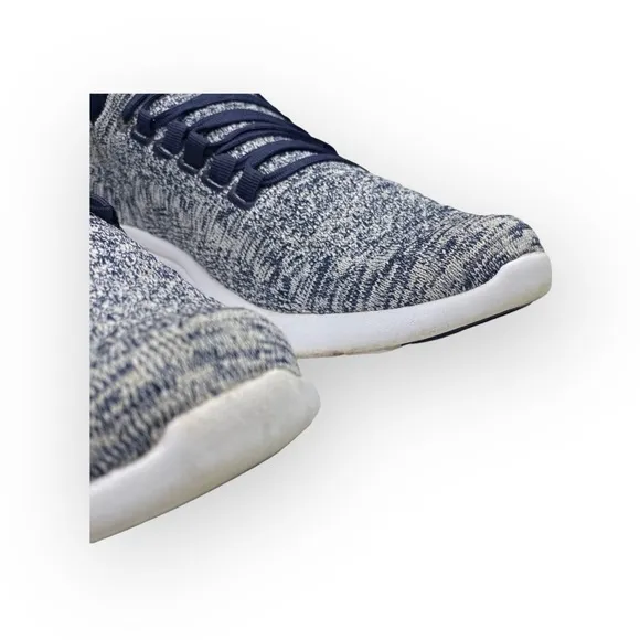 APL ⁂ Techloom Breeze Knit Running Sneakers ⁂ Navy White Melange ⁂ 10 M 11.5 W